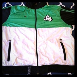 LRG Mens Track Jacket Size: 2 XL